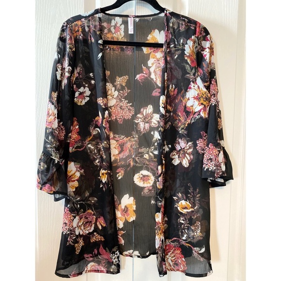 Xhilaration woman’s sheer topem top size S black - Picture 1 of 11